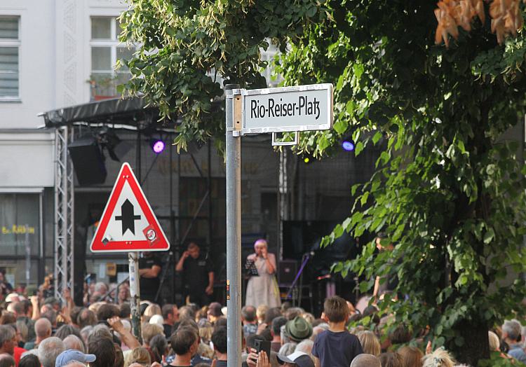 Claudia Roth auf Rio-Reiser-Platz am 21.08.2022, über dts Nachrichtenagentur