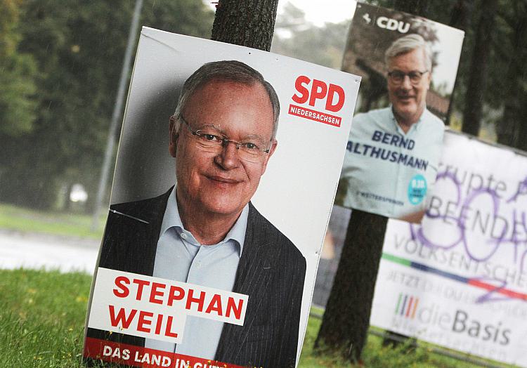 Wahlplakate zur Landtagswahl in Niedersachsen 2022, über dts Nachrichtenagentur