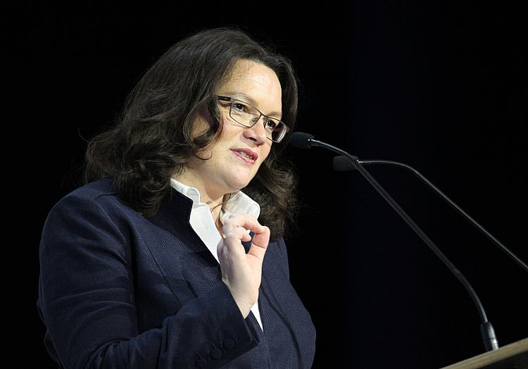 Andrea Nahles, über dts Nachrichtenagentur