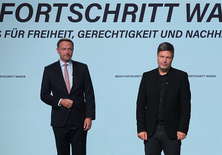 Christian Lindner und Robert Habeck, über dts Nachrichtenagentur