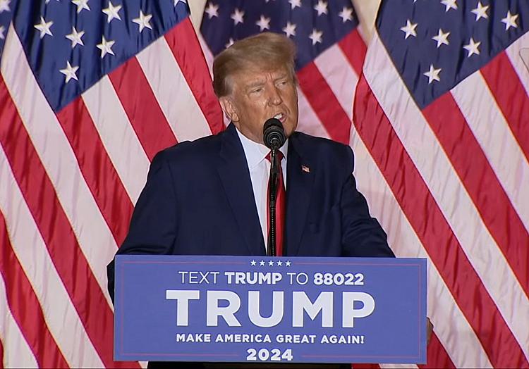 Trump am 15.11.2022, über dts Nachrichtenagentur