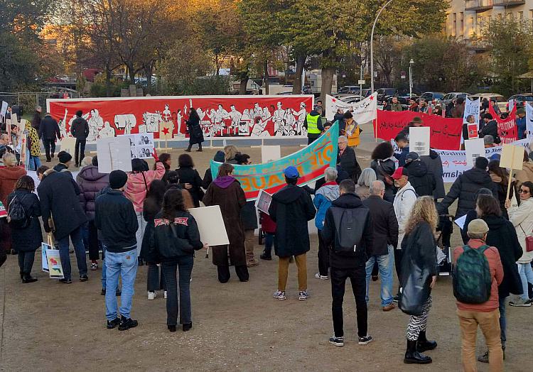 Demo gegen das Regime im Iran, über dts Nachrichtenagentur