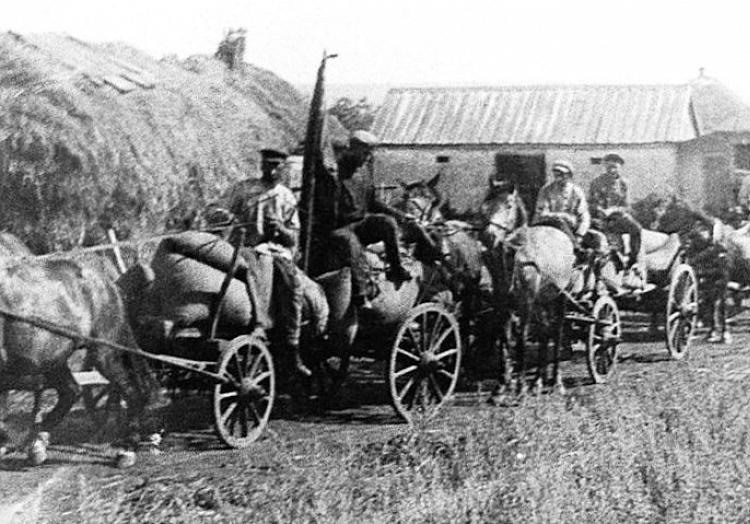 Mutmaßlicher Abtransport von Ernteerträgen in der Ukraine im Jahr 1932., über dts Nachrichtenagentur