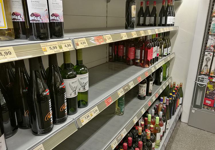 Alkohol im Supermarkt, über dts Nachrichtenagentur