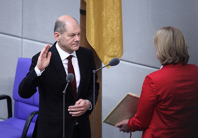 Olaf Scholz am 8.12.21, über dts Nachrichtenagentur