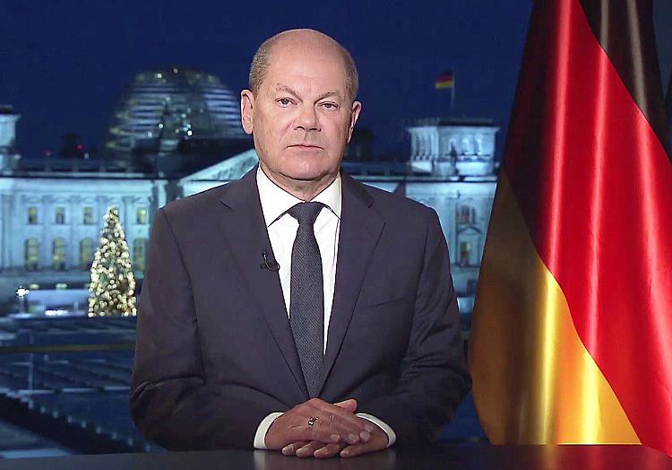 Olaf Scholz bei Neujahrsansprache 2022/23, über dts Nachrichtenagentur