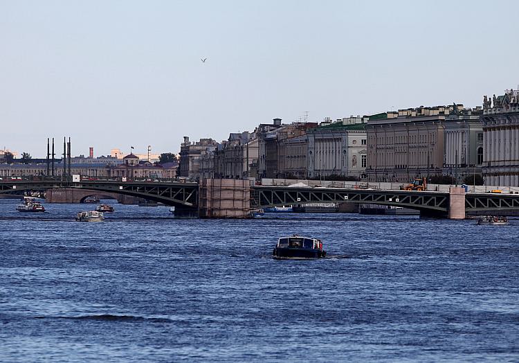 Fluss Newa bei St. Petersburg, über dts Nachrichtenagentur