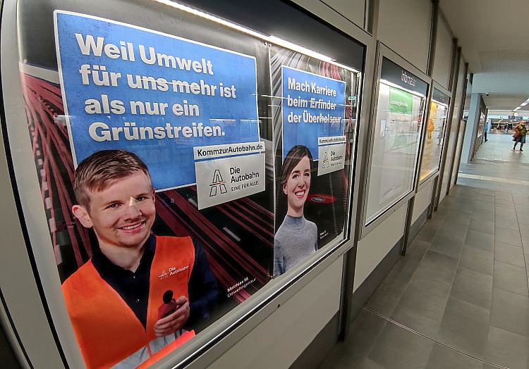 Stellenanzeige für die Autobahn GmbH, über dts Nachrichtenagentur