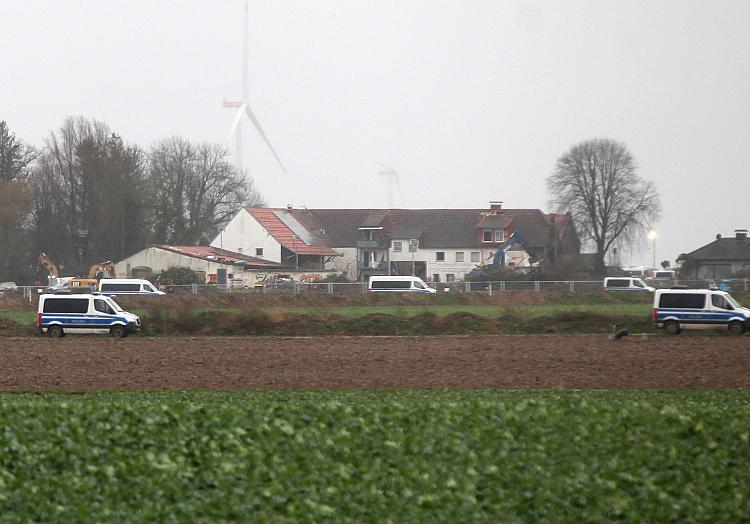 Das fast komplett geräumte Lützerath, über dts Nachrichtenagentur