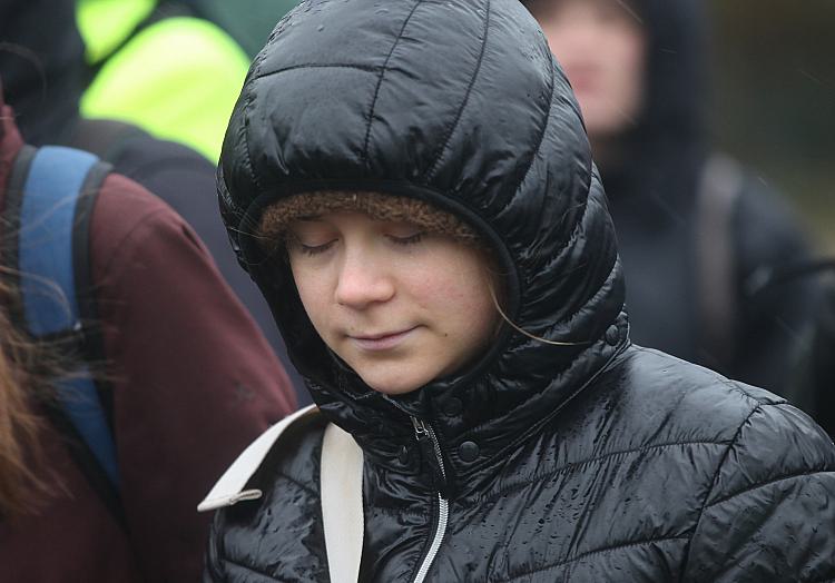 Greta Thunberg bei Demo bei Lützerath am 14.01.2023, über dts Nachrichtenagentur