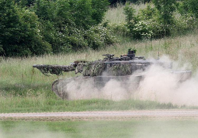 Bundeswehr-Panzer ´Leopard 2´, über dts Nachrichtenagentur