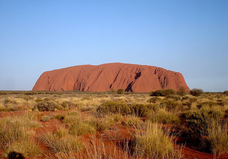 Uluru (Ayers Rock) im Outback von Australien, über dts Nachrichtenagentur