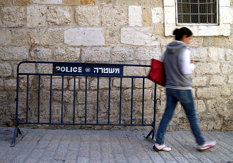 Polizeiabsperrung in Israel, über dts Nachrichtenagentur