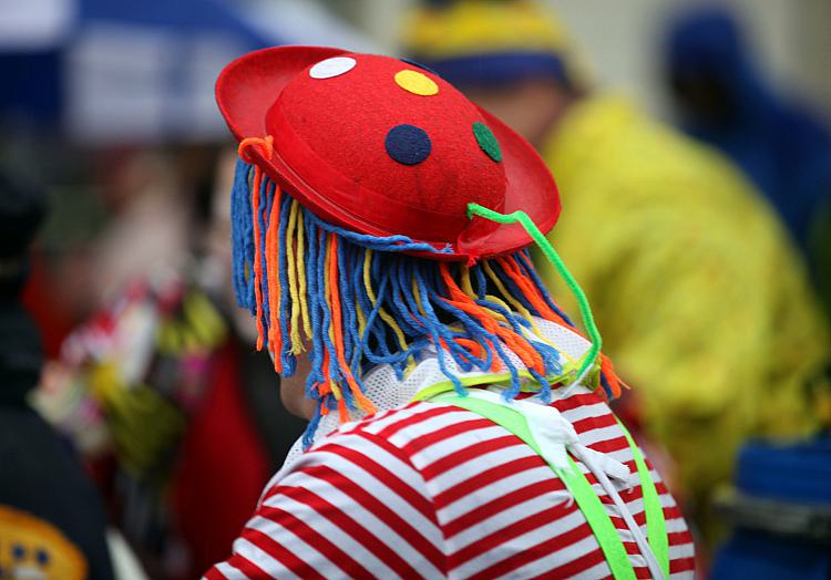 Clown im Straßenkarneval, über dts Nachrichtenagentur