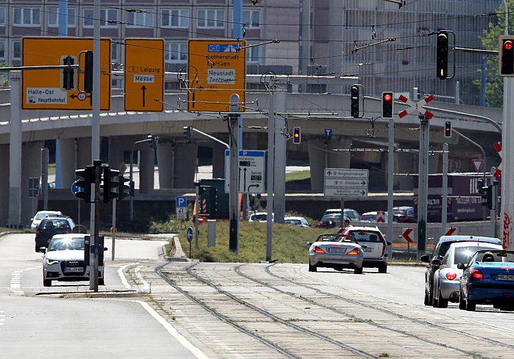 Riebeckplatz in Halle, über dts Nachrichtenagentur