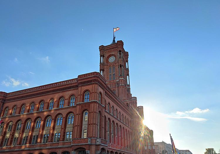 Rotes Rathaus in Berlin, über dts Nachrichtenagentur