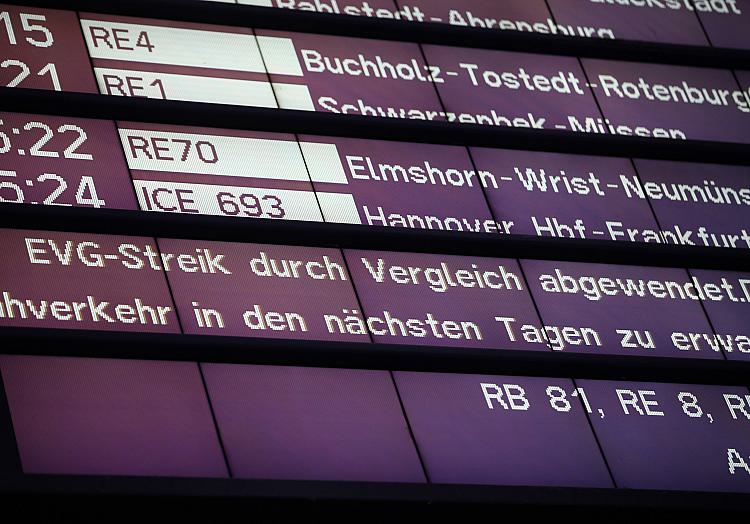 Bahn-Verspätungsanzeige am 14.05.2023, über dts Nachrichtenagentur