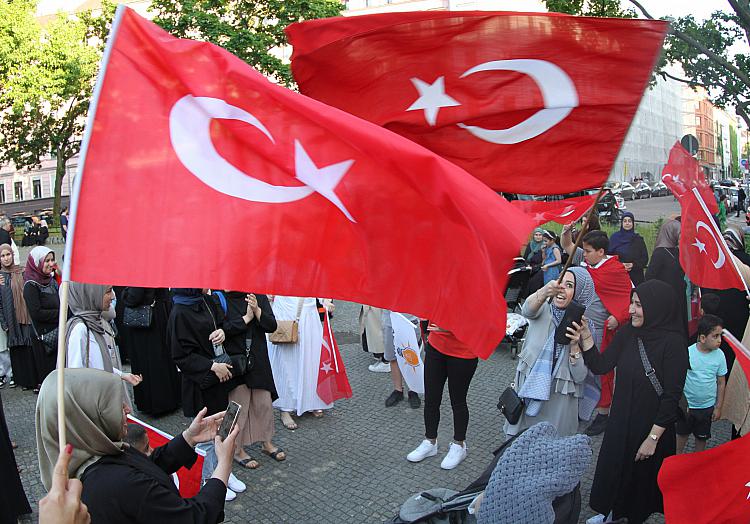 Anhänger von Erdogan am 28.05.2023, über dts Nachrichtenagentur