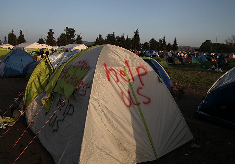 Flüchtlingslager Idomeni, über dts Nachrichtenagentur