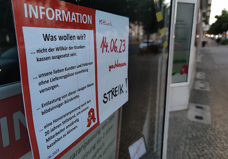 Apotheken-Protest am 14.06.2023, über dts Nachrichtenagentur
