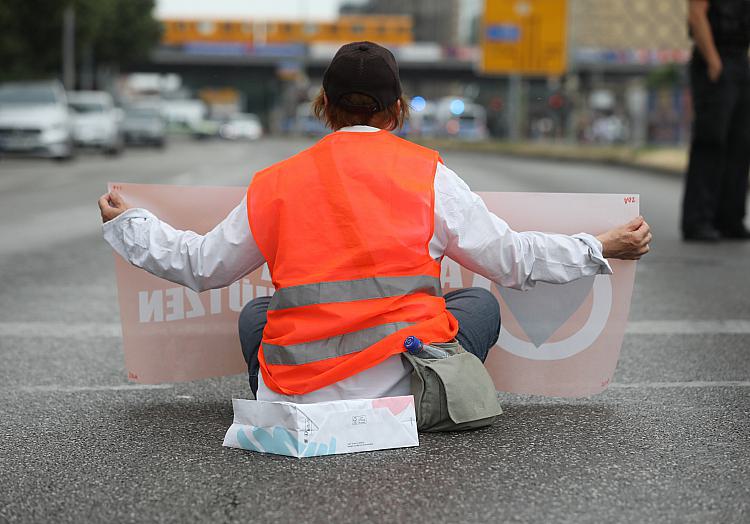 Protest von ´Letzter Generation´, über dts Nachrichtenagentur