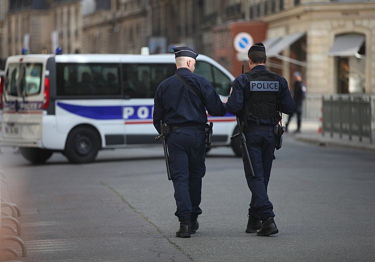 Französische Polizisten, über dts Nachrichtenagentur