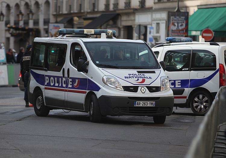 Französisches Polizeiauto, über dts Nachrichtenagentur