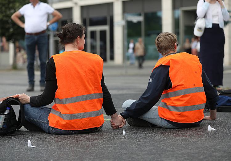 Protest von ´Letzter Generation´ (Archiv), über dts Nachrichtenagentur