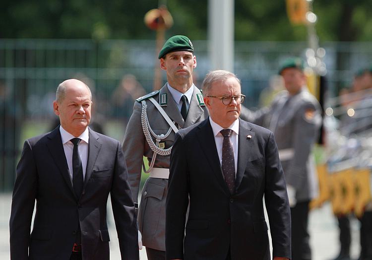 Olaf Scholz und Anthony Albanese am 10.07.2023, über dts Nachrichtenagentur