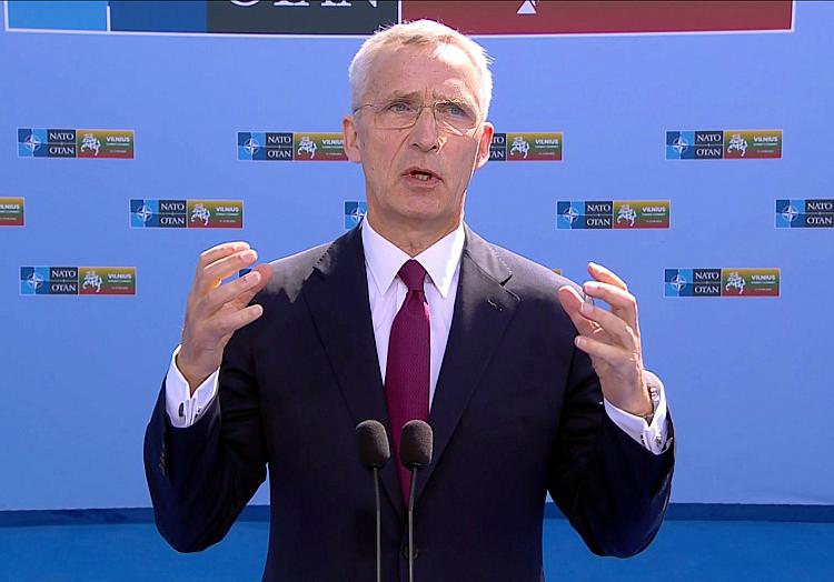 Jens Stoltenberg am 11.07.2023 in Vilnius, über dts Nachrichtenagentur