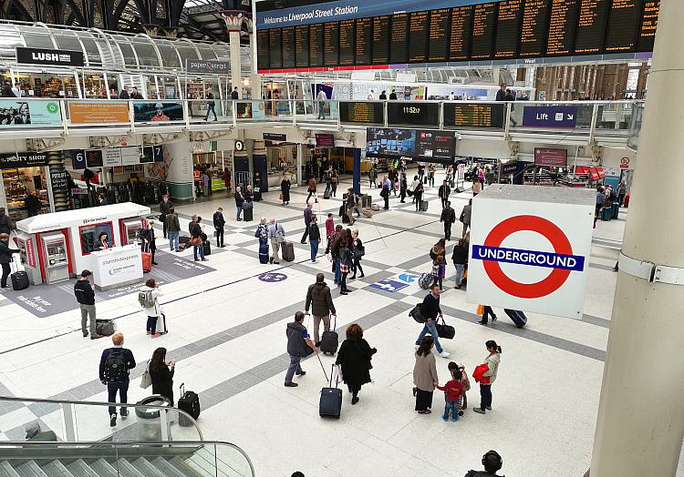 Liverpool Station in London (Archiv), über dts Nachrichtenagentur