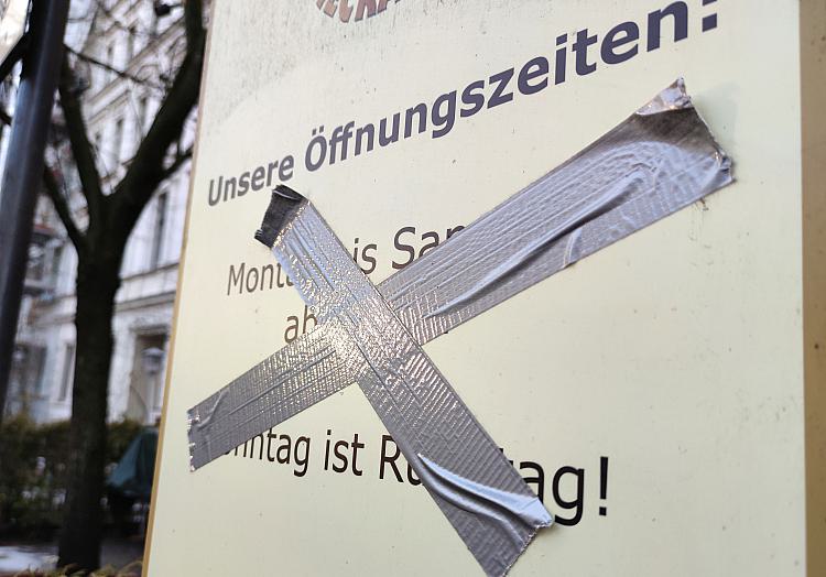 Geschlossenes Restaurant (Archiv), über dts Nachrichtenagentur