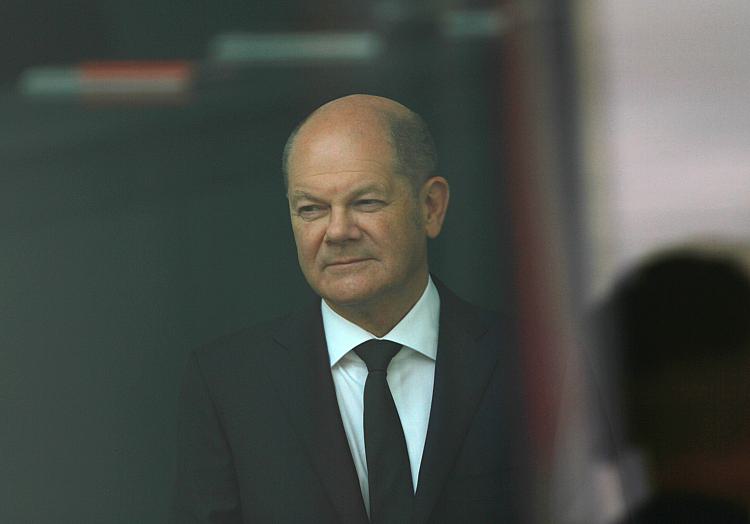 Olaf Scholz hinter einer Glasscheibe (Archiv), über dts Nachrichtenagentur