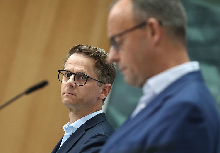 Carsten Linnemann und Friedrich Merz (Archiv), über dts Nachrichtenagentur