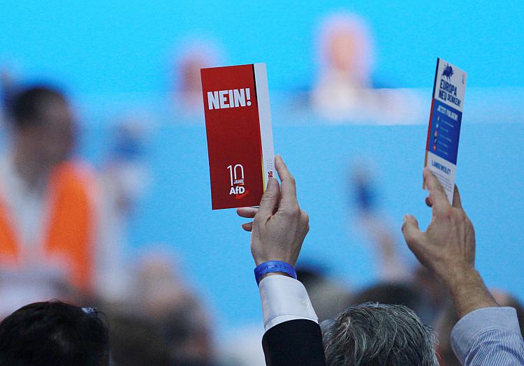 Abstimmung auf AfD-Parteitag im Juli 2023, über dts Nachrichtenagentur
