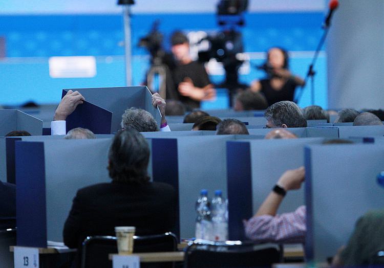 AfD-Europawahlversammlung im August 2023, über dts Nachrichtenagentur