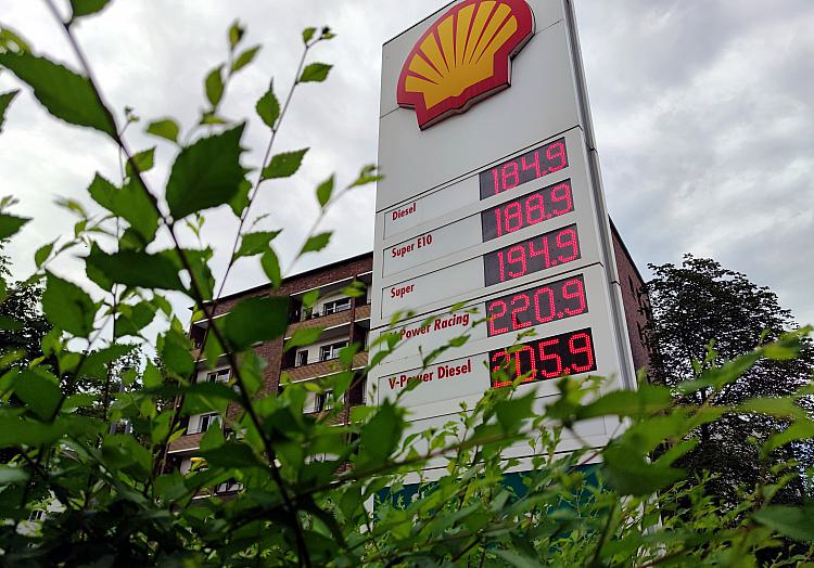 Shell-Tankstelle im August 2023, über dts Nachrichtenagentur