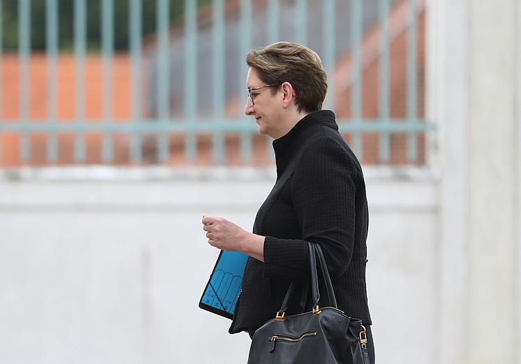 Klara Geywitz bei der Kabinettsklausur in Meseberg im August 2023, über dts Nachrichtenagentur