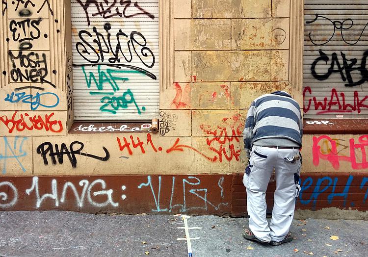 Graffiti-Entfernung (Archiv), über dts Nachrichtenagentur