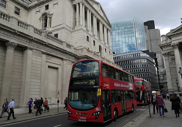 Bank of England im Finanzviertel von London (Archiv), über dts Nachrichtenagentur