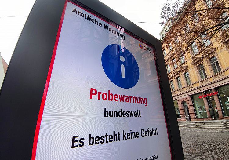 Bundesweiter Warntag (Archiv), über dts Nachrichtenagentur