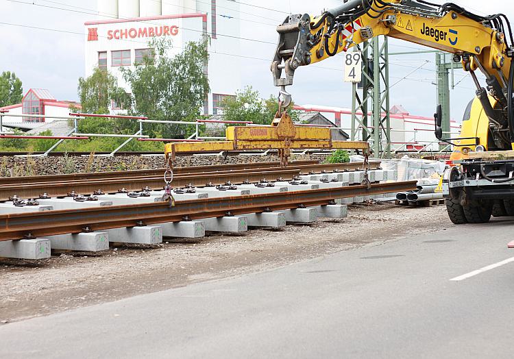 Bahn-Baustelle in Halle-Kanena (Archiv), über dts Nachrichtenagentur