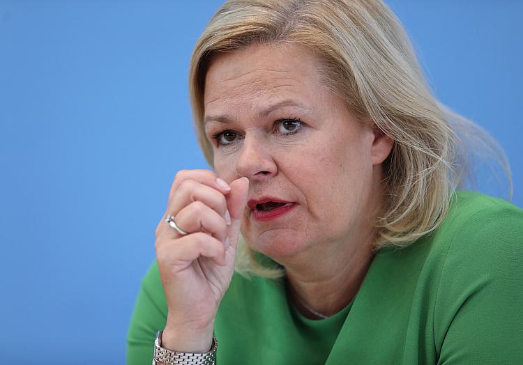 Nancy Faeser (Archiv), über dts Nachrichtenagentur
