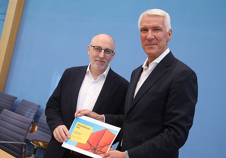 Sinan Selen und Ralf Wintergerst am 01.09.2023, über dts Nachrichtenagentur