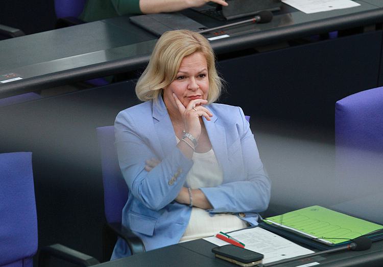 Nancy Faeser (Archiv), über dts Nachrichtenagentur