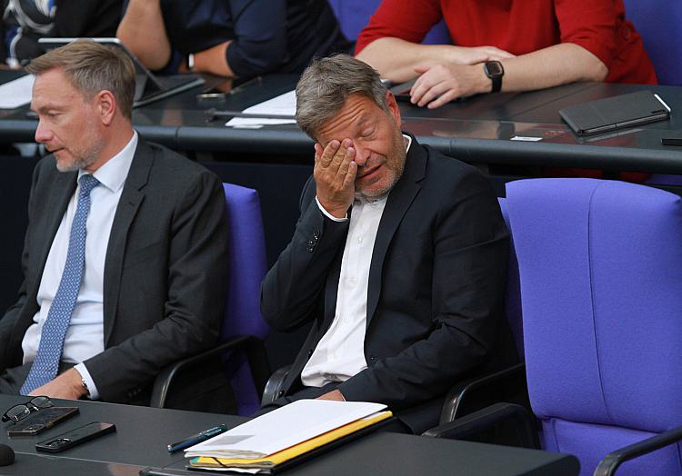 Christian Lindner und Robert Habeck am 08.09.2023, über dts Nachrichtenagentur