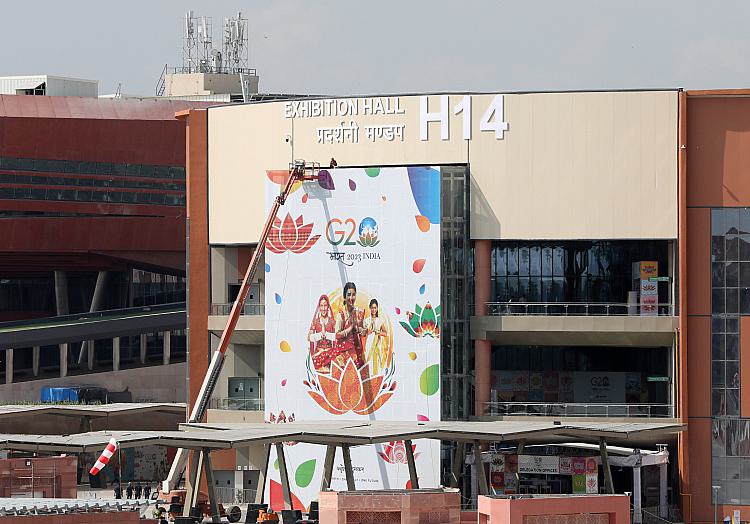 Das Tagungszentrum für den G20-Gipfel in Indien, über dts Nachrichtenagentur