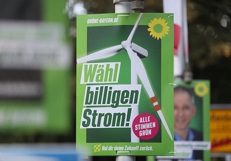Grünen-Wahlplakat zur Landtagswahl in Bayern 2023 (Archiv), über dts Nachrichtenagentur