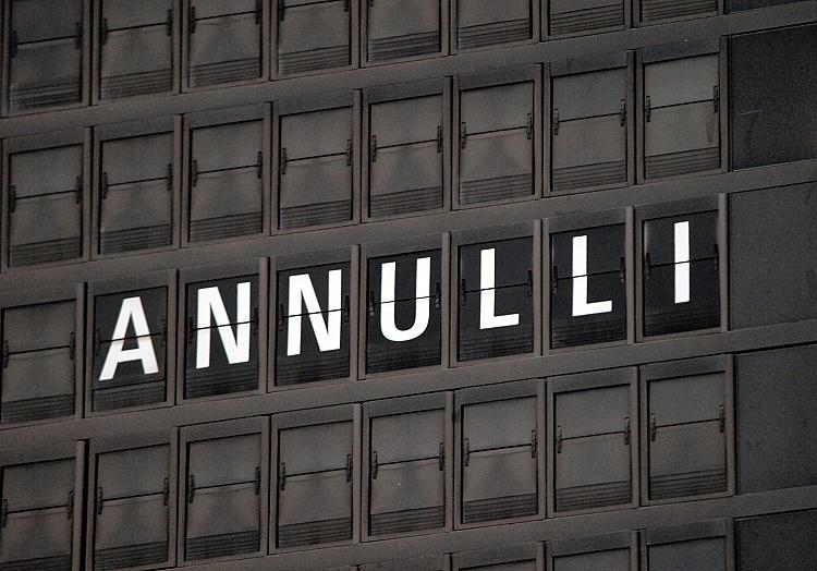 Annullierter Flug (Archiv), über dts Nachrichtenagentur