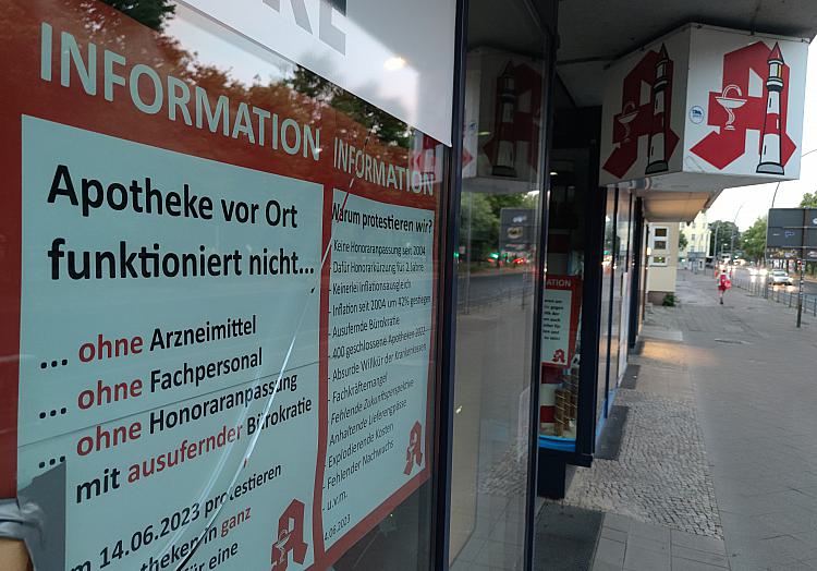 Apotheken-Protest am 14.06.2023, über dts Nachrichtenagentur